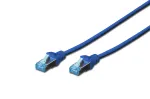 Tinklo kabelis Digitus CAT 5e SF/UTP Patch Cord RJ45 Cat5e 1m Mėlynas
