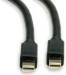 Roline DisplayPort jungiamasis kabelis 1.00 m 11.04.5817 ekranuotas juodas [1x Mini-DisplayPort ki&scaron;tukas - 1x Mini-DisplayPort ki&scaron;tukas]