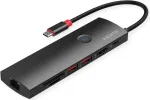 ROLINE USB-C dokavimo stotelė 4K HDMI 1x C PD 2xUSB3.2Gen2 1xGbE - Skaitmeninė/Duomenų (12.02.1126)