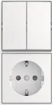 BUSCH JAEGER Kombinuotas svirtinis jungiklis 2601/5/20 EAPBJ-524 (2TKA00005538)
