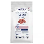 BALTICA Nutraceutic Hypoalerginis Ėriena su ryžiais - sausas &scaron;unų ėdalas L/XL veislėms - 12kg
