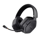 Trust GXT 493 Carus ausinės laidinės ir belaidės, antgalvinės, žaidimams, USB Type-C / USB Type-A, Bluetooth, juodos
