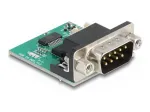 DeLOCK 90781 USB 2.0 į RS-232 keitiklis kartotuvas izoliatorius juodas žalias
