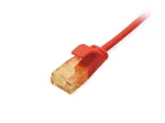 Equip Cat.6A U/UTP Slim Patch kabelis 0,15 m raudonas 10000 Mbit/s