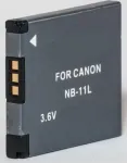 Extra Digital NB-11L baterija, skirta Canon, 3,7 V 680 mAh, Li-ion