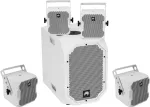Aktyvių garsiakalbių rinkinys Omnitronic BOB-10A ws su 4x BOB-4 ws &ndash; maitinamas pagrindinis garsiakalbis su keturiais palydoviniais garsiakalbiais