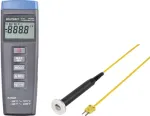 VOLTCRAFT K101 + TP 302 temperatūros matavimo prietaisas -200 iki +1370 &deg;C, K tipo zondas