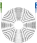 Goobay 59626 Skaidulinis optinis kabelis 30 m SC/UPC SC/APC FTTH OS2 Baltas (59626)