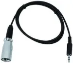 EUROLITE DMX adapteris &ndash; 1x 3,5 mm lizdas į 1x XLR jungtį