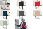 Užra&scaron;inė Sigel CO341 mink&scaron;tu vir&scaron;eliu A5 tu&scaron;čia tamsiai mėlyna