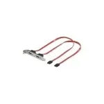 Wentronic goobay SATA dangtelio plok&scaron;tė, vidinė/i&scaron;orinė - Serial ATA 150/300 - SATA (M) į eSATA (M) - 50 cm (93046)