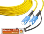Lightwin auk&scaron;tos kokybės simplex LWL &scaron;uolis, SM, SC-SC (LSP-09 SC-SC 20.0)