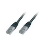 Wentronic Goobay CAT 5e Patch laidas, U/UTP, juodas, 3 m - CCA vario mi&scaron;inys (68649)
