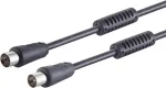 Koaksialinis antenos kabelis ShiverPeaks 80203-128S 100 dB su ekranuotu filtru