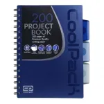Užra&scaron;inė spiralinė A5 Coolpack tamsiai mėlyna