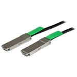 StarTech.com MSA atitinkantis QSFP+ tiesioginio prijungimo Twinax kabelis - 2 m (6,6 pėdos) MSA nekoduotas suderinamas 2 m 40G QSFP+ į QSFP+ tiesioginio prijungimo at&scaron;akinis kabelis Twinax - 40 GbE QSFP+ varinis DAC 40 Gbps mažos galios pasyvus siųst ...