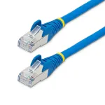 StarTech.com 1m CAT6a Ethernet kabelis - mėlynas - mažai dūmų, be halogenų (LSZH) - 10GbE 500MHz 100W PoE++ - su apsauga nuo užkabinimo RJ-45 ir įtempimo mažinimo elementais - S/FTP tinklo jungiamasis kabelis