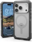 UAG Urban Armor Gear Trooper MagSafe Dėklas | Apple iPhone 17 Pro | pilka/permatoma | 114521114G31