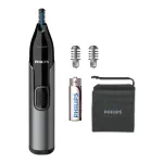 &bdquo;Philips 3000 Series&ldquo; nosies plaukų kirpimo ma&scaron;inėlė NT3650/16 &ndash; plaunama, su 2 &scaron;ukomis