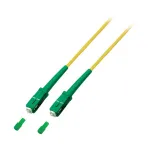 EFB Simplex &scaron;viesolaidinis komutacinis kabelis SC/APC-SC/APC OS2 G657A2, 10 m, LSZH 3 mm, geltonas (O0944.10)