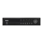 BCS BCS-U-NVR0802-A-4K-8P(6TB) 8 kanalų IP tinklo vaizdo registratorius