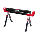 AWTOOLS reguliuojamas ožinis pjovimo stovas, ilgis 98&ndash;115,5 cm, auk&scaron;tis 62&ndash;82 cm