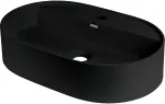 DEANTE Granite Countertop Washbasin with Faucet Island - Oval - Black