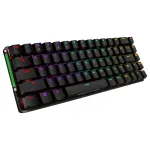 ASUS ROG Falchion NX mechaninė žaidimų klaviatūra, 65% formos faktorius, ROG NX Red jungikliai, belaidė/laidinis ry&scaron;ys, RGB foninis ap&scaron;vietimas, juoda