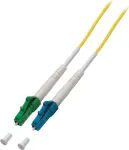 EFB Elektronik O1403.10 Simplex &scaron;viesolaidinis komutacinis kabelis LC/APC&ndash;LC, OS2 G657A2, 10 m, LSZH, geltonas