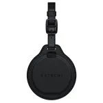 Satechi Vegan-Leather FindAll Luggage Tag Black