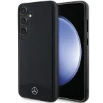 Mercedes-Benz S24+ S926 Hardcase Leather Textured & Plain MagSafe, skirta Samsung Galaxy S24+