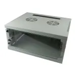 ALLNET 19 colių sieninis korpusas 9U W541/D595mm vienos dalies &scaron;viesiai pilkas SMQ serija
