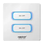 Miboxer Synergy 21 LED nuotolinio valdymo pultas su 2 kanalų skydeliu, 2,4 GHz, judesio jutikliu ir reguliatoriumi