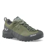 Salewa Wildfire Leather 2 GTX Approach Shoe - Faded Green/Black, EU 45