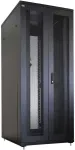 IT-BUDGET 19 inch tinklo spinta SRK - pilnas komplektas - 42U - 800x800 mm - perforuotos dvigubos durys priekyje ir gale - 4 aktyvūs ventiliatoriai - PDU - lentynos - plok&scaron;čioje pakuotėje - juoda (90ITB19SRK4288DTS)