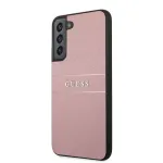 Guess Samsung Galaxy S22 Plus PU Leather Saffiano Case Pink
