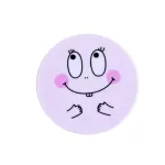 iLike Universal Pop Holder Smile Pink