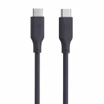 Evelatus USB-C į USB-C Silikoninis Laidas 1,2 m 60W 20V/3A Mėlynas