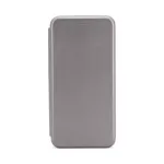 iLike Samsung Galaxy A35 Book Case sidabrinis