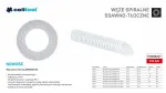 CELLFAST Siurbimo-i&scaron;leidimo žarna 19mm x 25m Skaidri ENERGO-FLEX