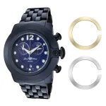 GLAM ROCK Moteri&scaron;kas Laikrodis GR32161 (44 mm) &ndash; Baltas Keraminis &Scaron;veicari&scaron;kas Kvarcinis