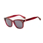 Belstaff Women's Rockford S148 Akiniai - Juodas Rėmas, Pilki Lę&scaron;iai, 52mm