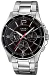 Casio MTP-1374D-1AV Vyri&scaron;kas analoginis kvarcinis laikrodis, nerūdijantis plienas 43,5 mm