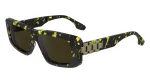 Victoria Beckham VB669S5513012 Moteri&scaron;ki kvadratiniai acetatiniai akiniai nuo saulės &ndash; juodi/pilki &ndash; 55/13/145 mm