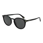 POLAROID PLD6233S51807 Unisex Square Sunglasses - Black Frame Grey Polarized Lens 51mm