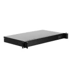 NETRACK NP5106 1U Server Chassis, Mini-ITX, 4x 3.5 inch Hot-Swap, 2x 2.5 inch Internal, Black