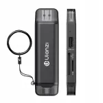 ULANZI CR3 3-in-1 SD/MicroSD/USB kortelių skaitytuvas su USB-C ir USB-A jungtimis