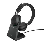 Jabra Evolve2 65 USB-C Juoda MS Įkrovimo stovas Stereo