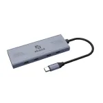 Akasa 4-port USB-C (USB 3.2 Gen 2) multiport hub with USB-C connector Aluminium (anodised) AK-CBCA32
