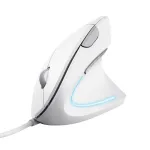 Trust Verto vertikali pelė Office, de&scaron;inei rankai, USB Type-A, optinė, 1600 DPI